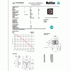 Multifan 4E50 20" Technical Data